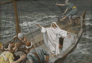 Jesus Stilling the Tempest by James Jacques Joseph Tissot
