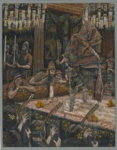 The Daughter of Herodias Dancing by James Jacques Joseph Tissot