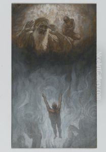 The Bad Rich Man in Hell by James Jacques Joseph Tissot