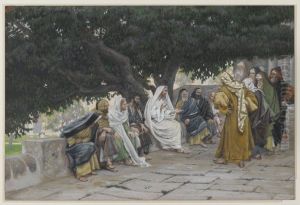 ThePhariseesand theSadduceesCome to TemptJesus by James Jacques Joseph Tissot