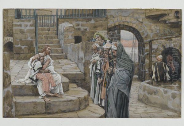 Jesus et le petit enfant - view 1
