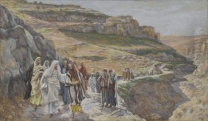 Jesus Discourses with His Disciples by James Jacques Joseph Tissot