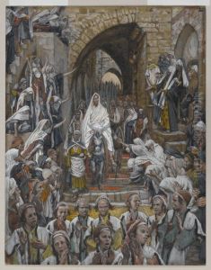 Le cortege dans les rues de Jerusalem by James Jacques Joseph Tissot