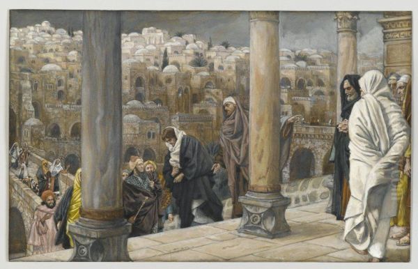 The Gentiles Ask to See Jesus - view 1