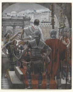 Pilate se lave les mains by James Jacques Joseph Tissot