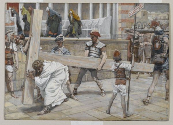 Jesus charge de la Croix - view 1