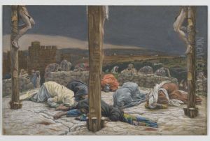 Le tremblement de terre by James Jacques Joseph Tissot