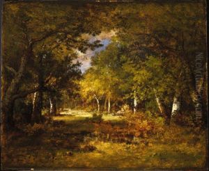 Forest Scene by Narcisse Virgilio Diaz