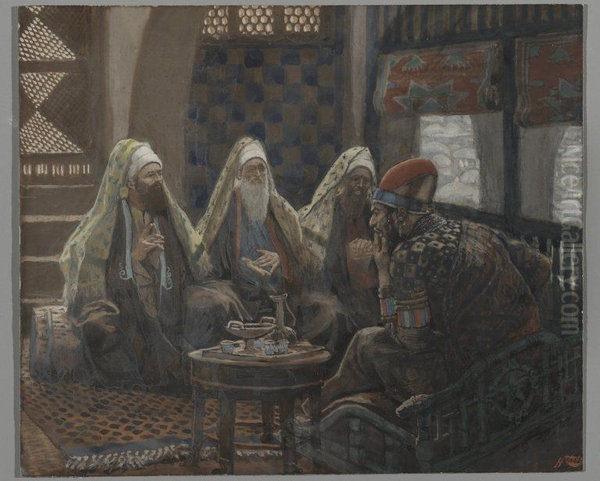 The Magi in the House of Herod - view 1