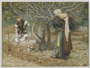 The Vine Dresser and the Fig Tree by James Jacques Joseph Tissot