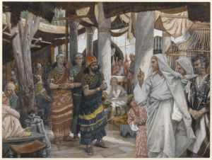 The Healing of the Officer's Son by James Jacques Joseph Tissot