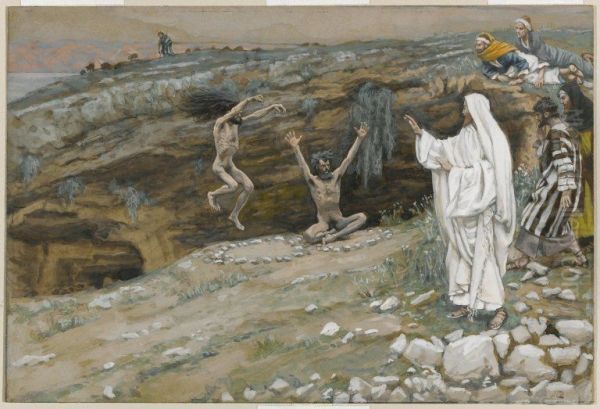 The Two Men Possessed with Devils - view 1