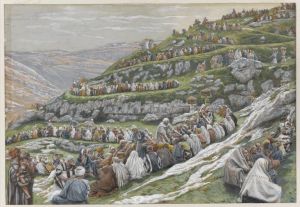 The Miracle of the Loaves and Fishes by James Jacques Joseph Tissot