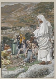 The Possessed Boy at the Foot of Mount Tabor by James Jacques Joseph Tissot