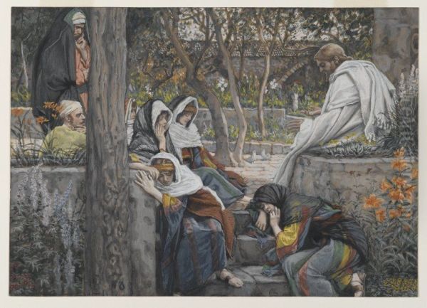 Jesus a Bethanie, Marie, Madeleine et Marthe - view 1