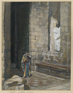 La femme adultere seule avec Jesus La femme adultere seule avec Jesus