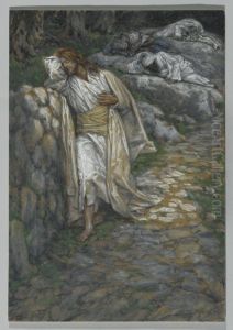 My Soul is Sorrowful unto Death by James Jacques Joseph Tissot
