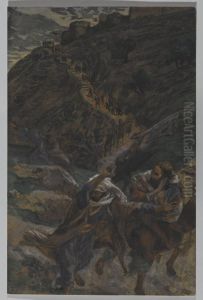 The Flight of the Apostles by James Jacques Joseph Tissot