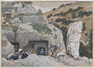 La retraite des Apotres by James Jacques Joseph Tissot