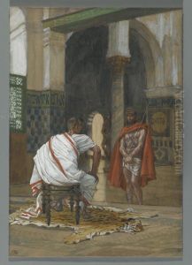 Jesus Before Pilate, Second Interview by James Jacques Joseph Tissot
