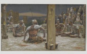 The Four Guards Sat Down and Watched Him