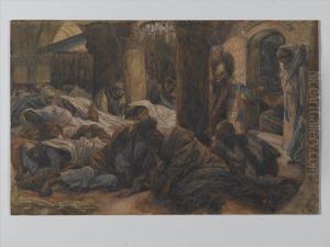 Madeleine court au cenacle et avertit les apotres que le corps de Jesus n'est plus dans le tombeau