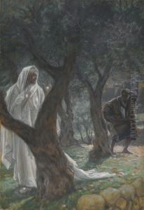 Apparition de Notre-Seigneur a St-Pierre by James Jacques Joseph Tissot