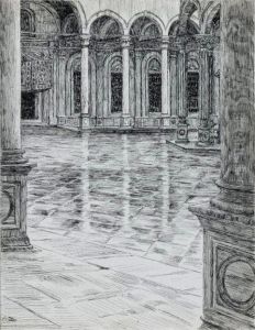Portico of the Mosque of Mohamet-Ali