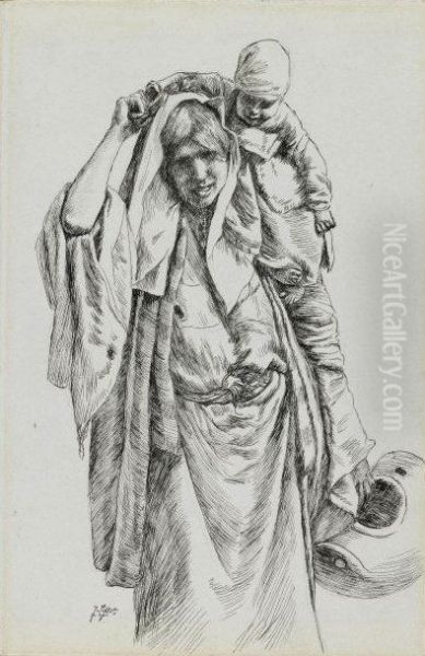 A Typical Woman of Jerusalem - view 1