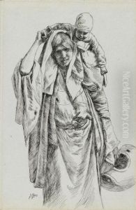 A Typical Woman of Jerusalem by James Jacques Joseph Tissot