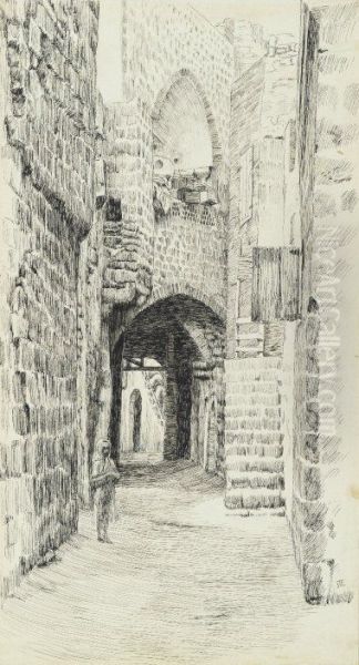 A Street in Jaffa - view 1