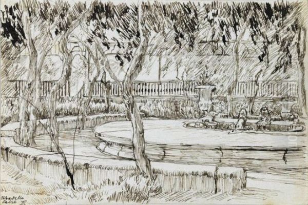 Jardin de la citadelle, Caire - view 1