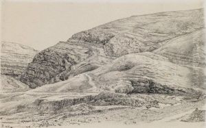 Valley of the Kedron Near Mar-Saba