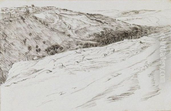 Vallee Josaphat en venant de Bethanie - view 1