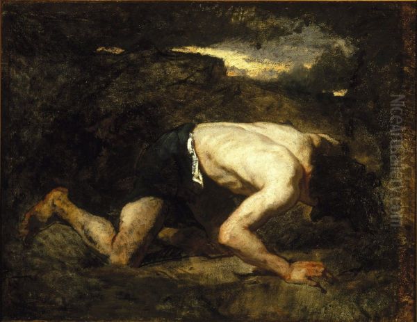 The Fugitive, Study for Timon of Athens - view 1