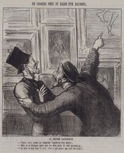 Un Peintre Fantaisistes by Honore Daumier