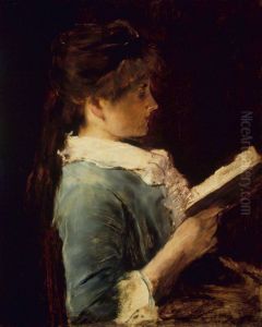 A Study for "Paradise Lost" by Mihaly Munkacsy