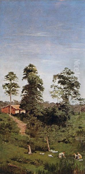 The laundresses - view 1