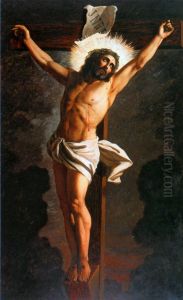 Crucified Christ by Jose Ferraz De Almeida Junior