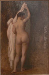 Nude from behind (Study for King Candaule) by Jean-Leon Gerome