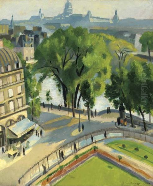 View from Quai du Louvre - view 1