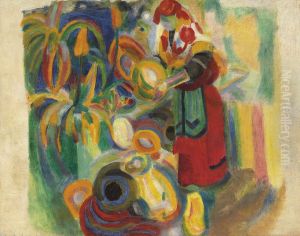 Study for Portuguese Woman by Robert Delaunay