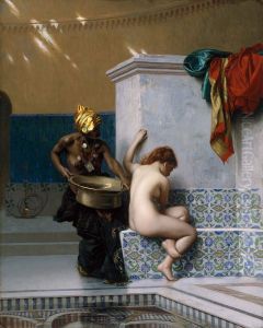 Moorish Bath by Jean-Leon Gerome