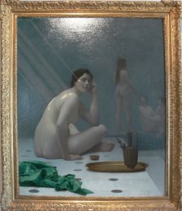 Bathing women by Jean-Leon Gerome