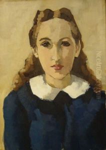Sans Titre [portrait De Jeune Femme] by Georges Carrey