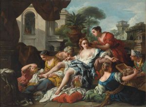 Bathsheba at her Bath by Jean-Francois de Troy