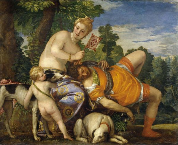 Venus and Adonis - view 1