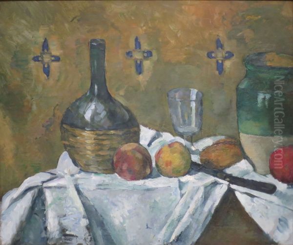 Fiasque, verre et poterie - view 1