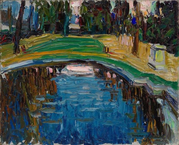 Pond in the Park - view 1