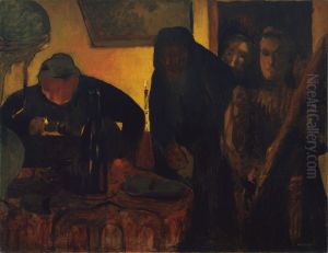 Dinnertime by Jean-Edouard Vuillard